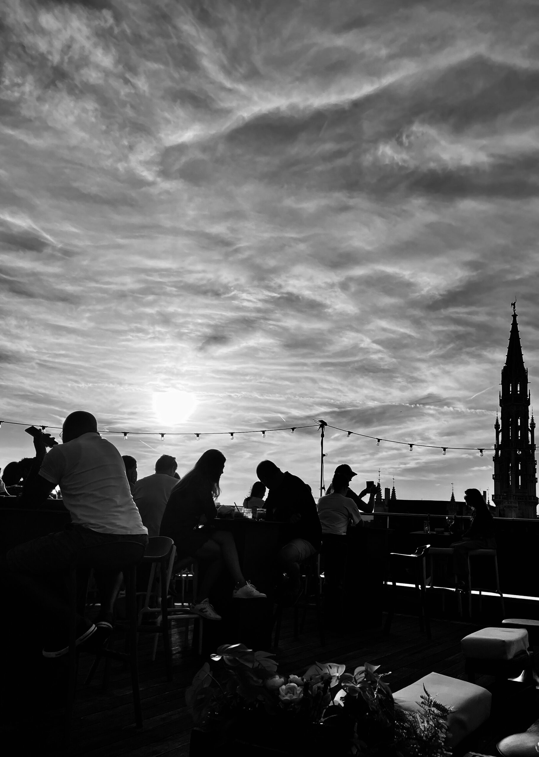 IMG_4572 A vertical closeup of a person cleaning the window with a red squeegee